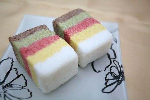Rainbow Rice Cake (무지개떡)