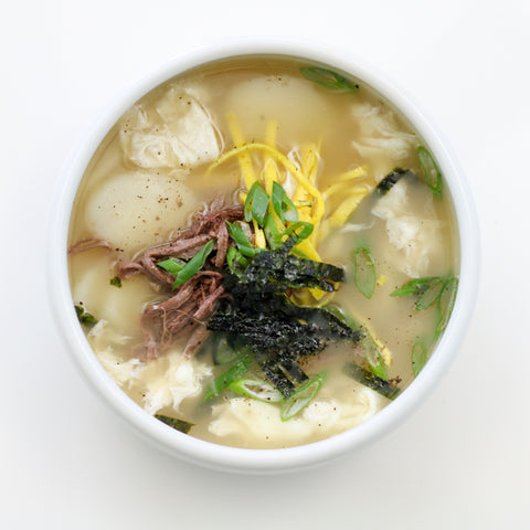 New Year Rice Cake Soup (떡국)